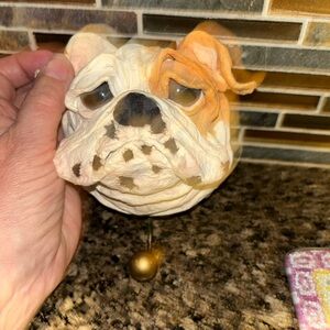 Handcrafted Bulldog Dog Ornament